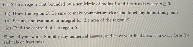 Hello can someone please help me solving this question Let S be