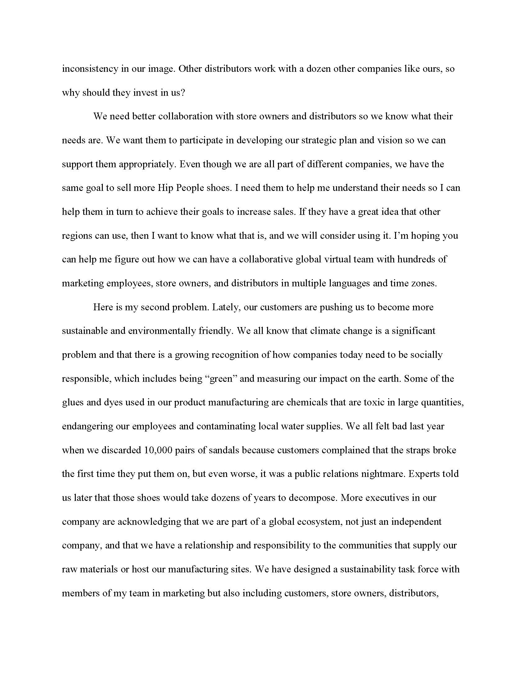 some members of the team work for different companies but need to