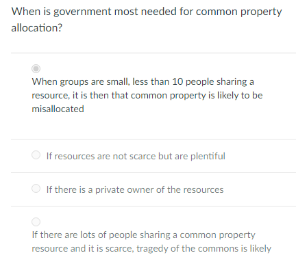 is not a.Please help, thanks. What is the tragedvr of the commons?