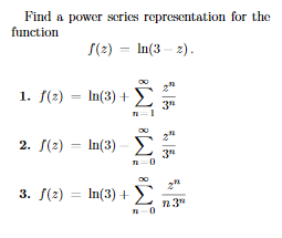 Please answer all parts and explain your stepsa) Find a power series