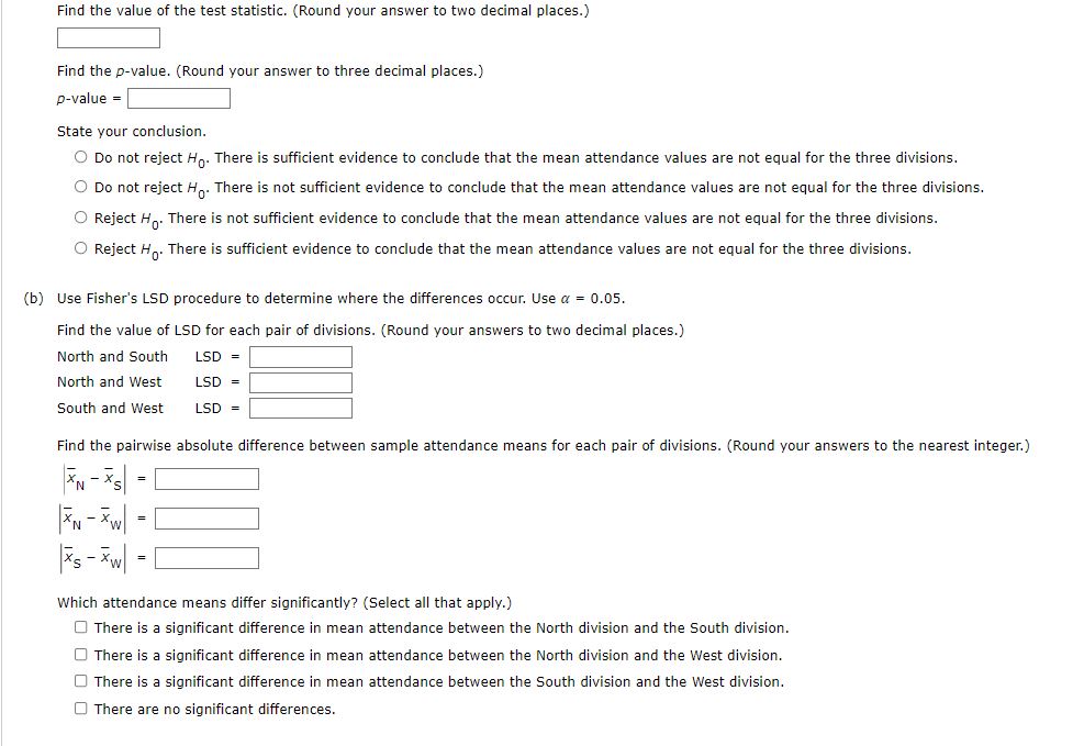 test (single and two factor) in Excel, but I obviously didn't get