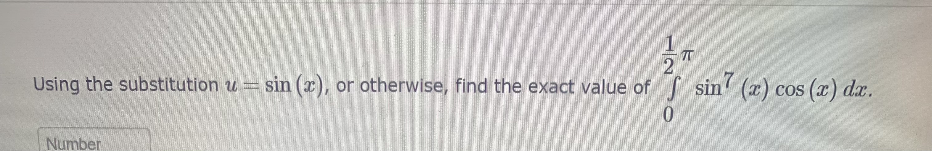 (Note: An arbitrary constant has been added for you )2 Using the