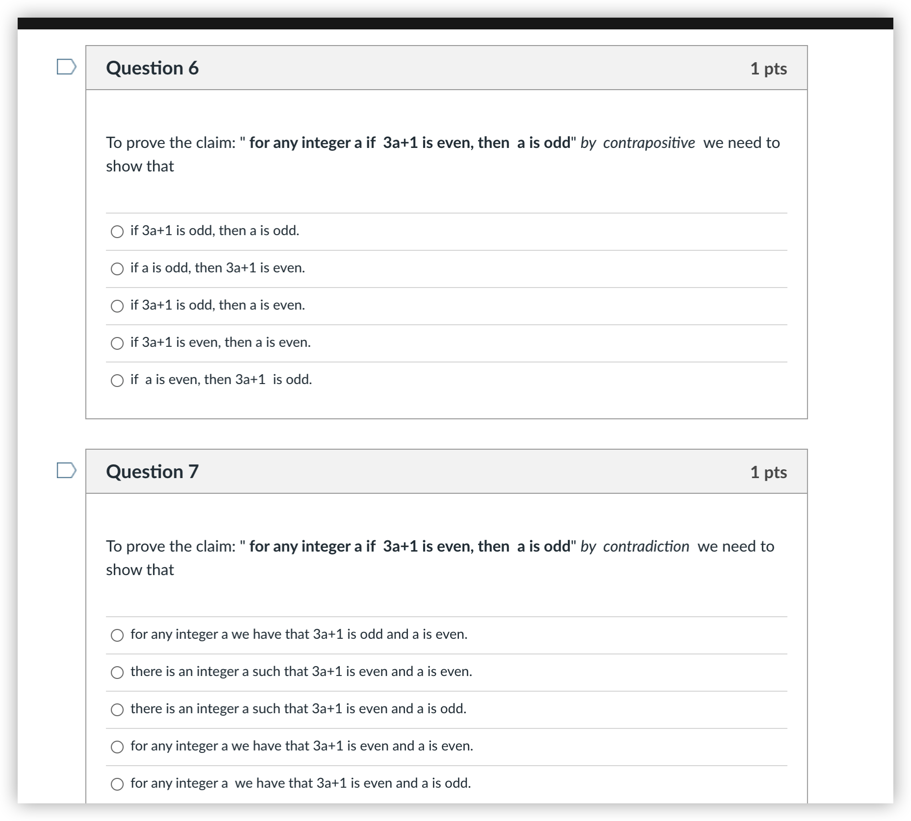 Please help with this questions:Note: For Question 5, the choices for a)