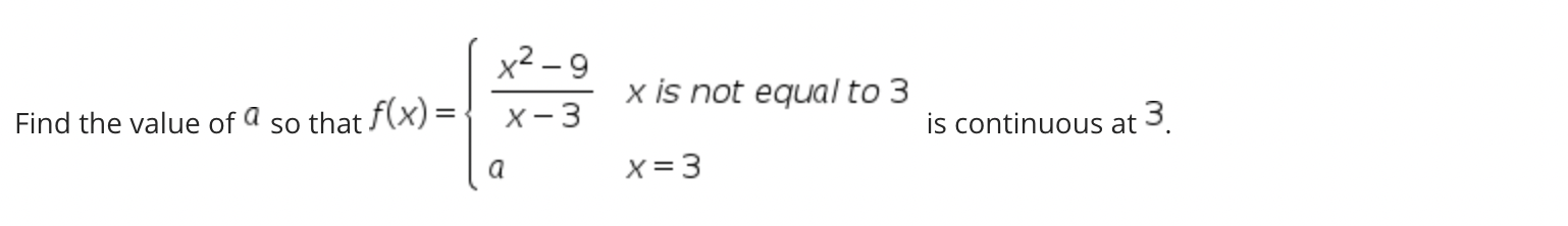 limit of f(x) = 8x2 - 3x + 3 10x + 10
