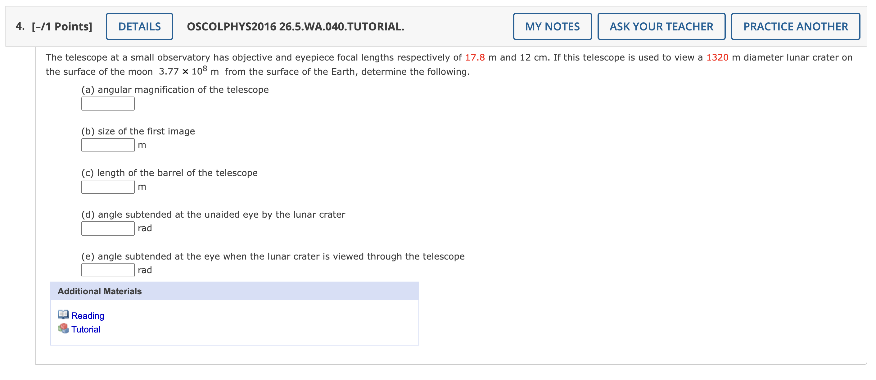 length of 6.45 cm and a barrel length of 26.0 cm is