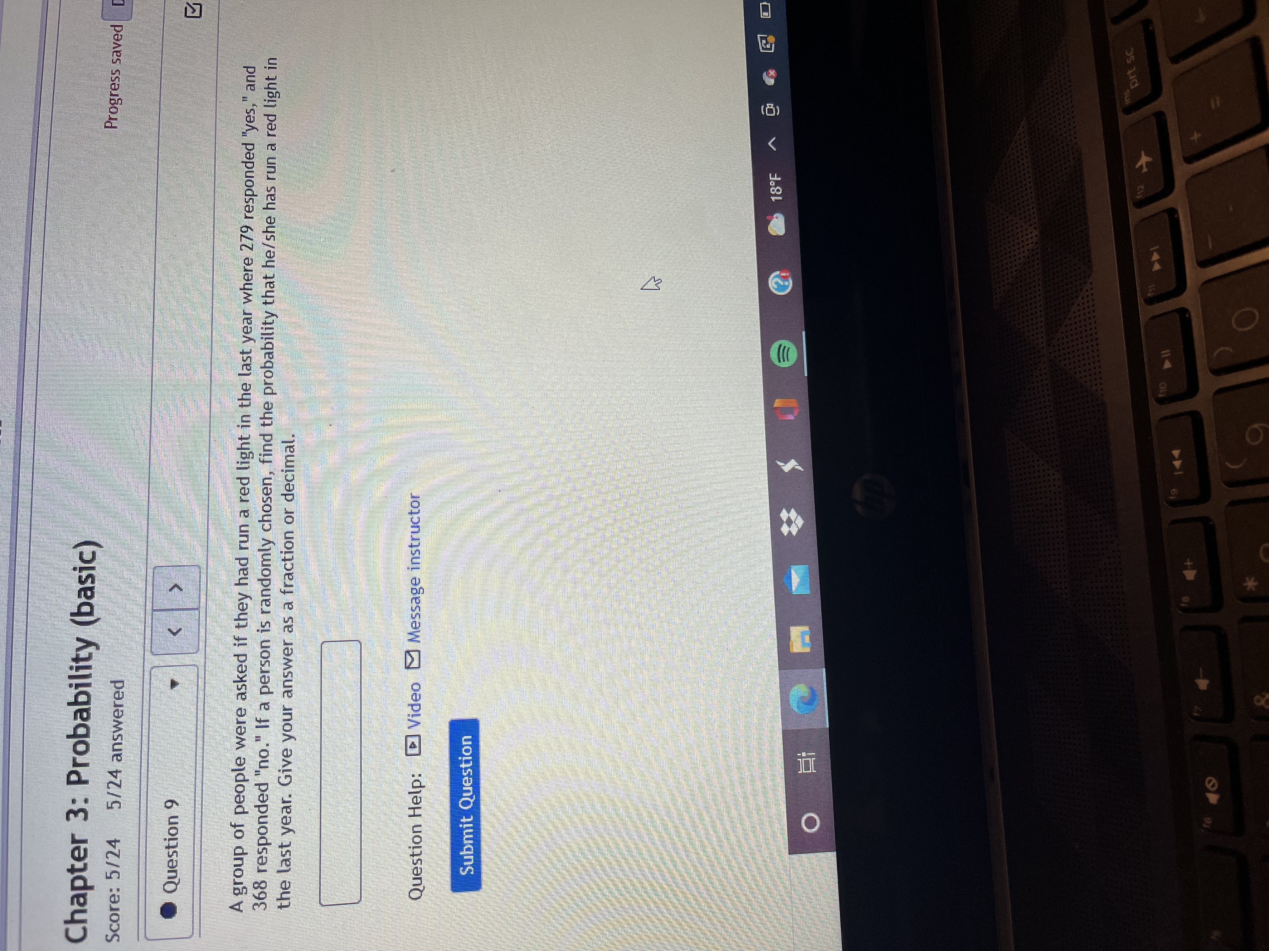 group of people were asked if they had run a red light