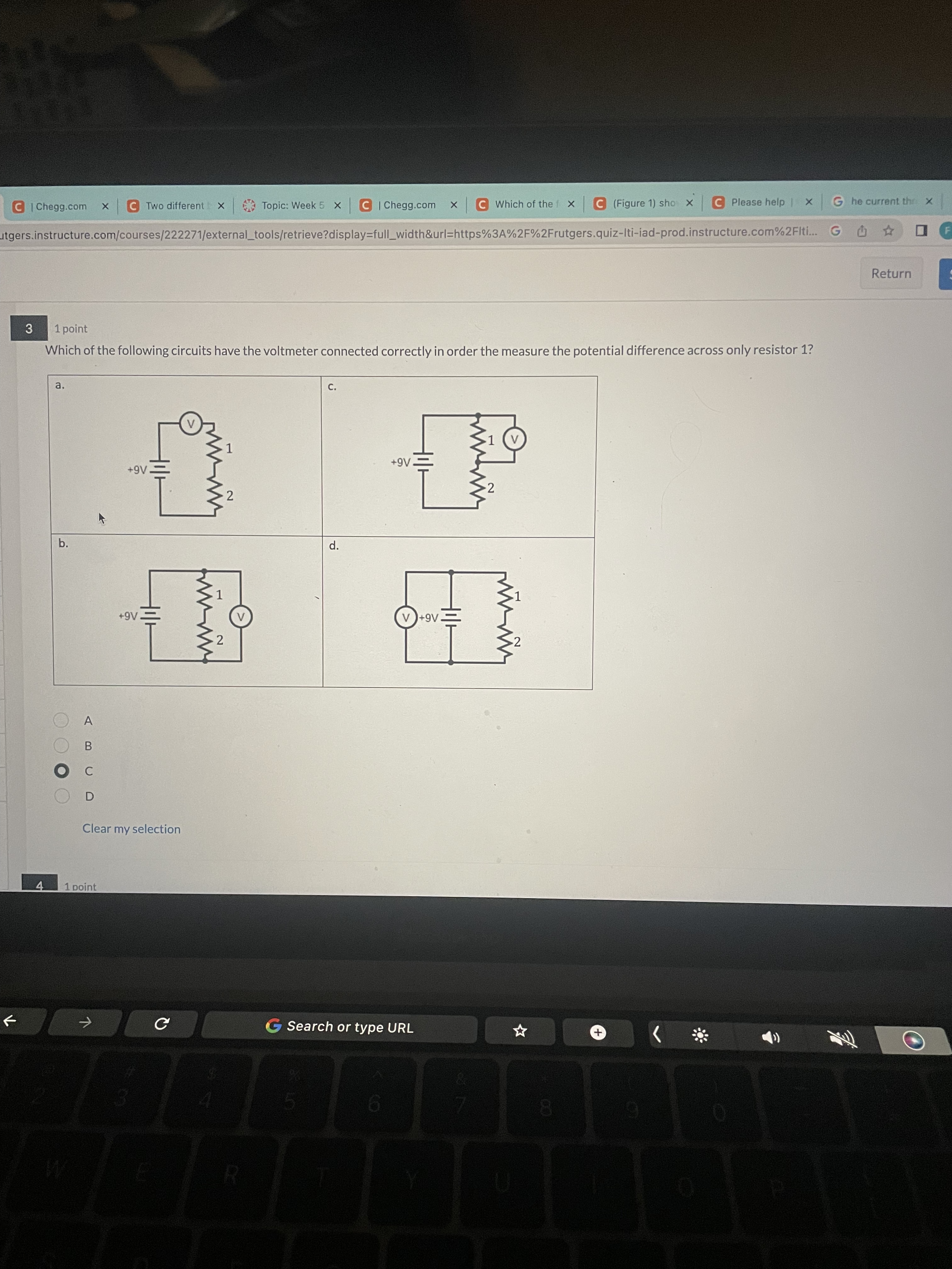 | G he current thro x | + rutgers.instructure.com/courses/222271/external_tools/retrieve?display=full_width&url=https%3A%2F%2Frutgers.quiz-Iti-iad-prod.instructure.com%2Flti... G * OF