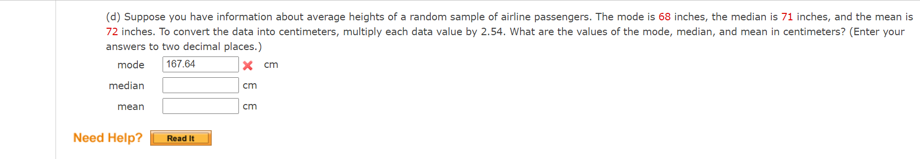explore the effect on the mean, median, and mode of multiplying each