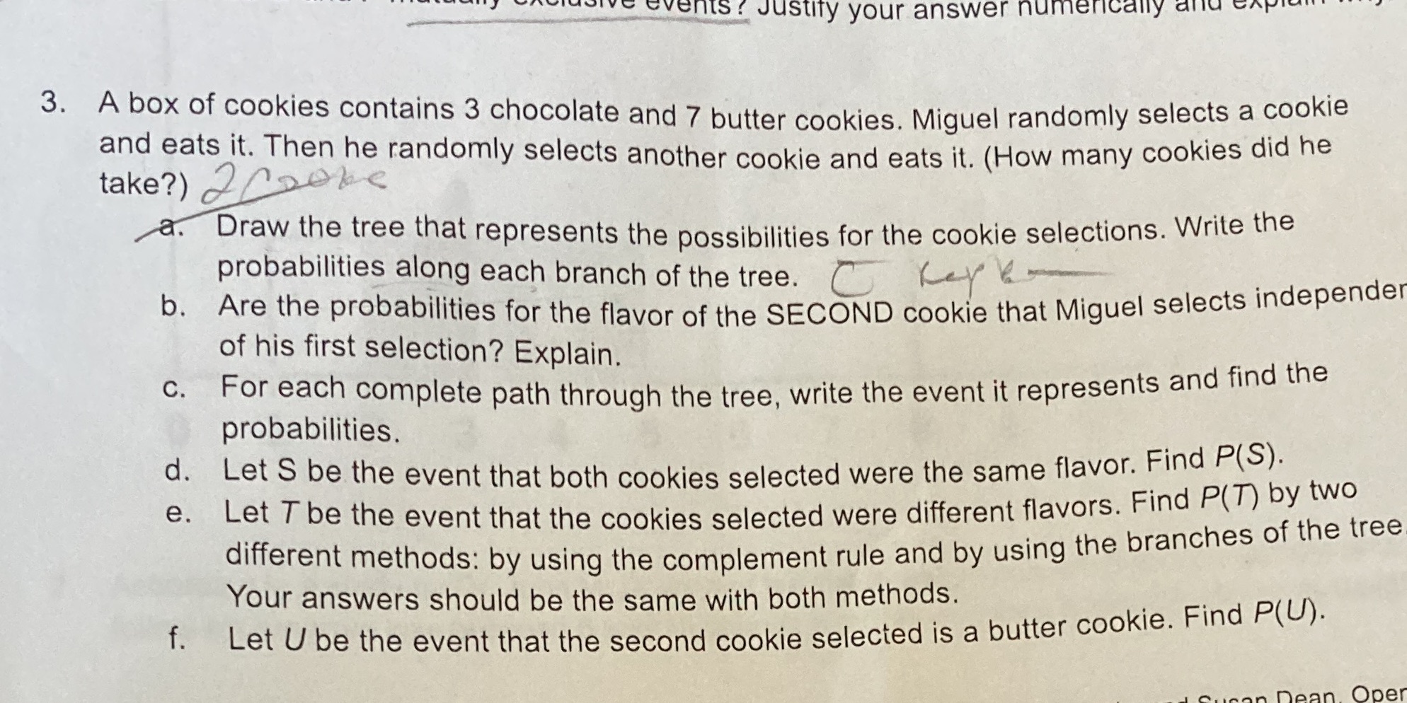 vents ? Justify your answer numerically and 3. A box of