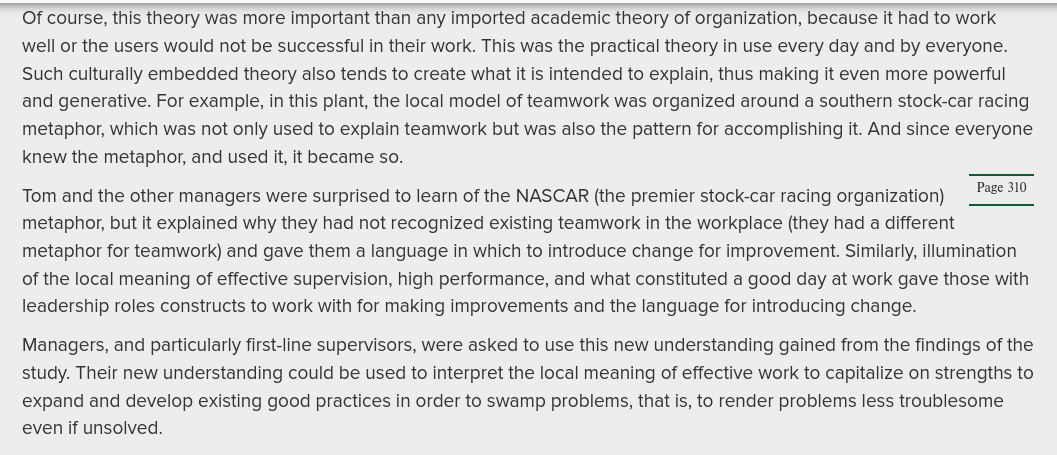 Tom Harris, greeted each worker by nhame. The plant was on a