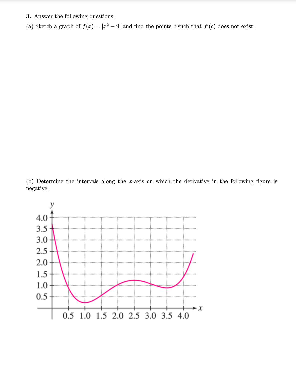 : The homework is worth 10 points. Show all of your work