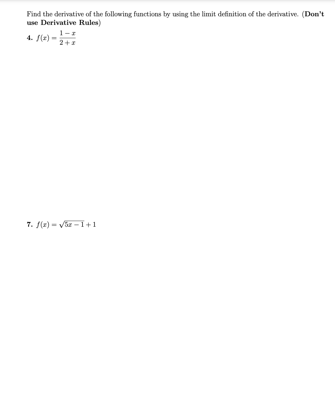 and put a box around your final answer. 1. Use the Intermediate