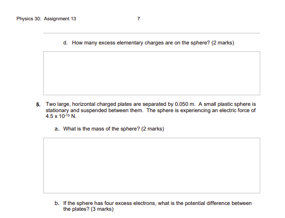 use water to make the droplets? (1 mark) 2. Millikan's oil drop