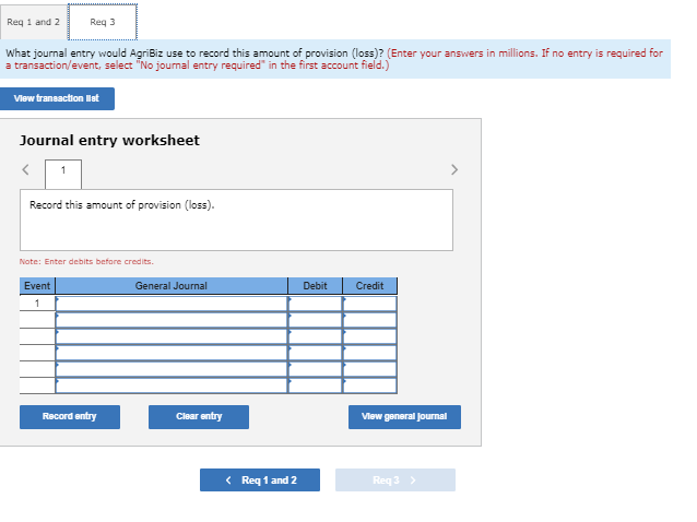 Exercise 13-26 (Algo) Contingency; company disclosure [LO13-5, 13-6] AgriBiz Inc. provides chemical