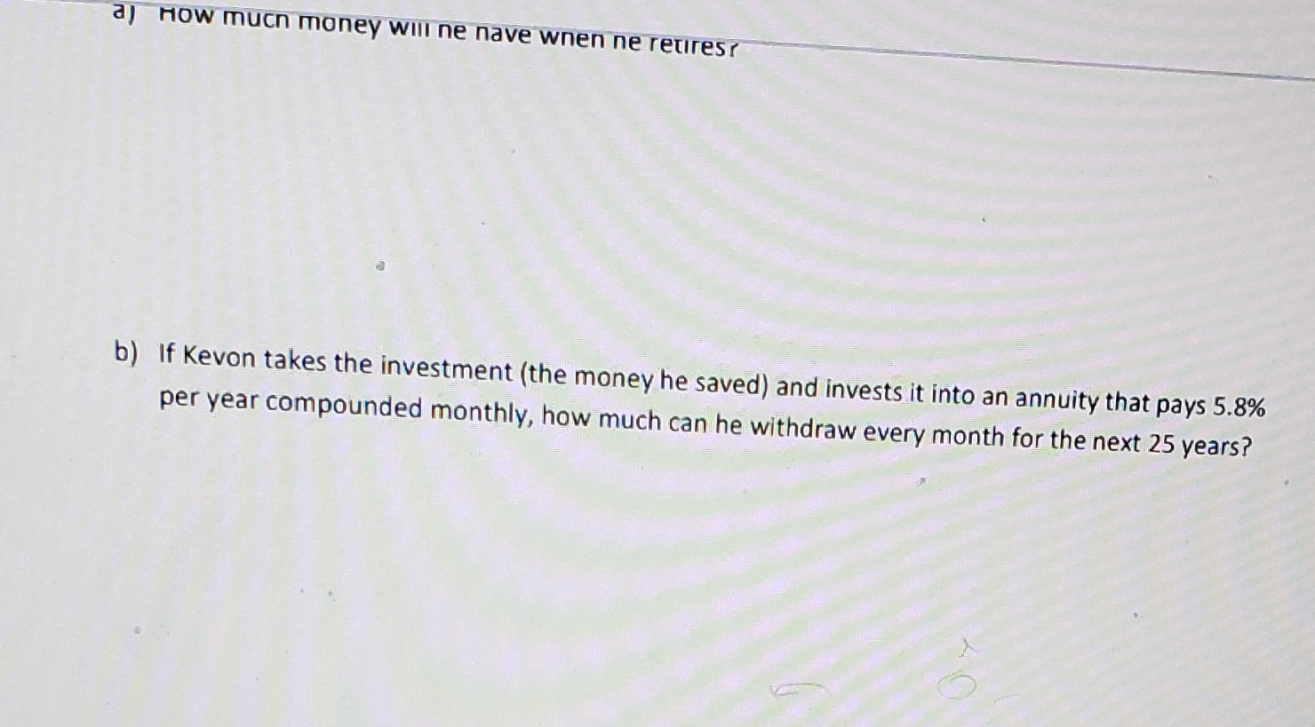compounded bi-weekly. She hopes to have $45 000 at the end of