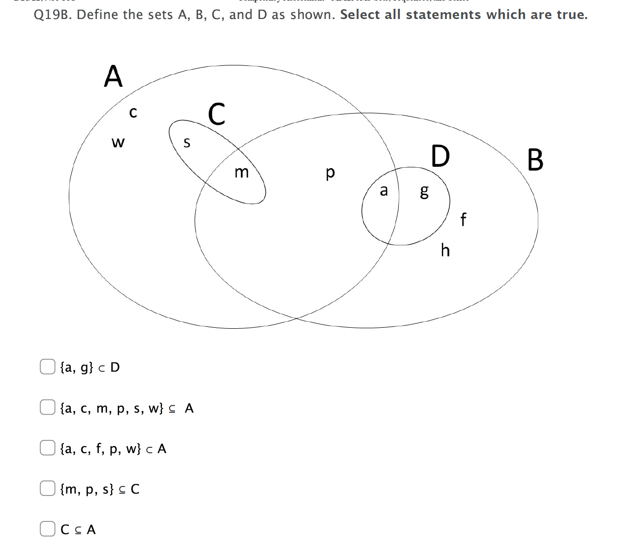 (Braces and commas are required; a space after each comma is also