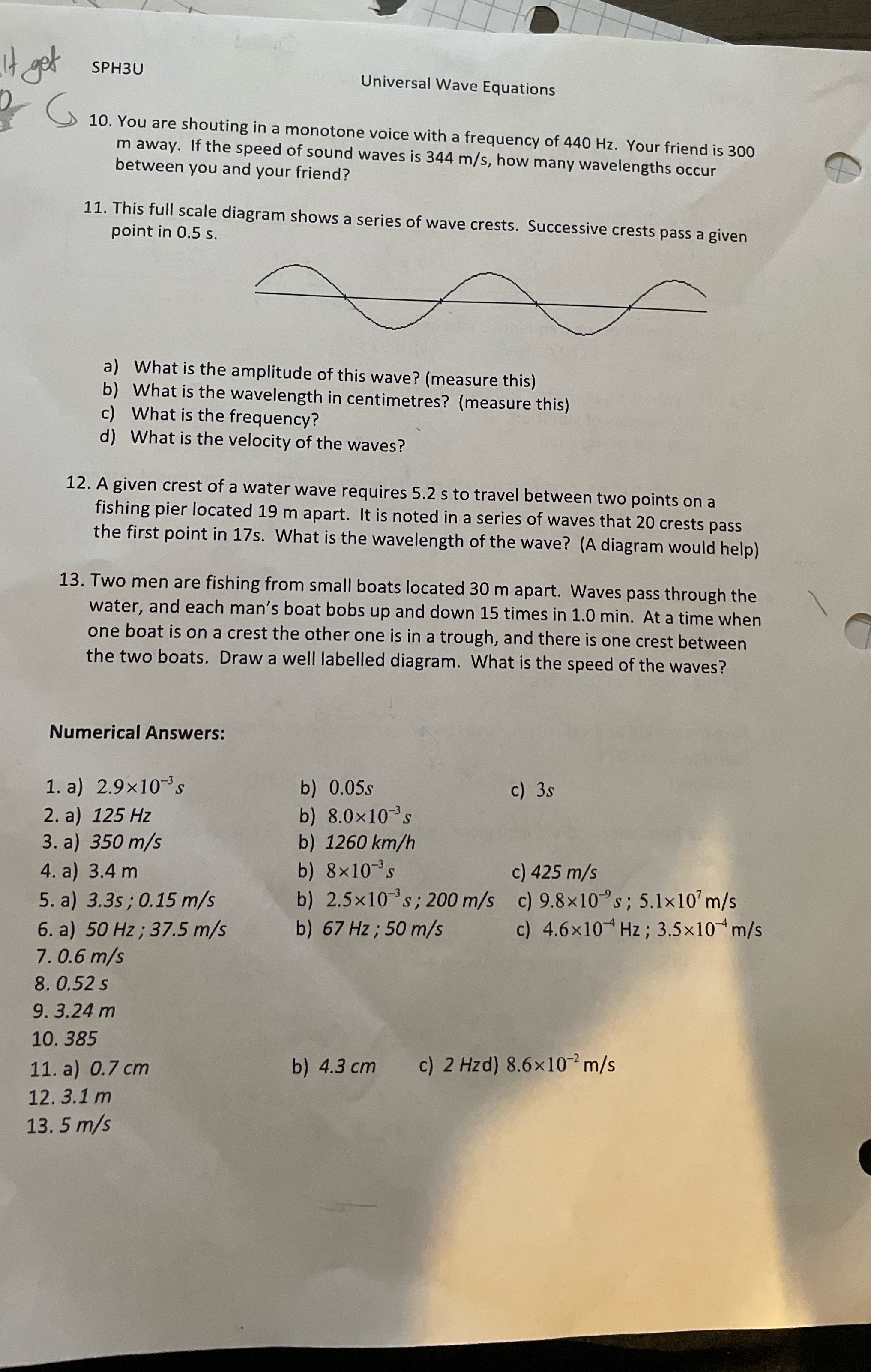 An u do number 10 and show all the steps for it