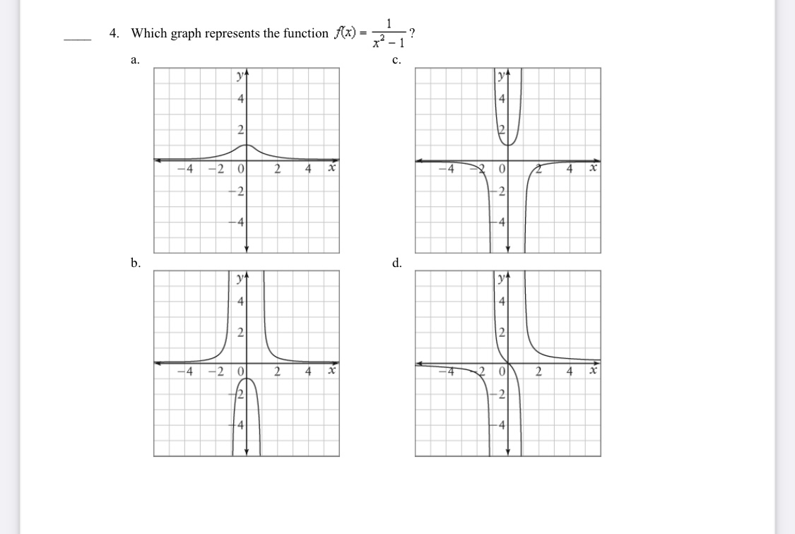 the statement or answers the question. 1. Determine the number of local