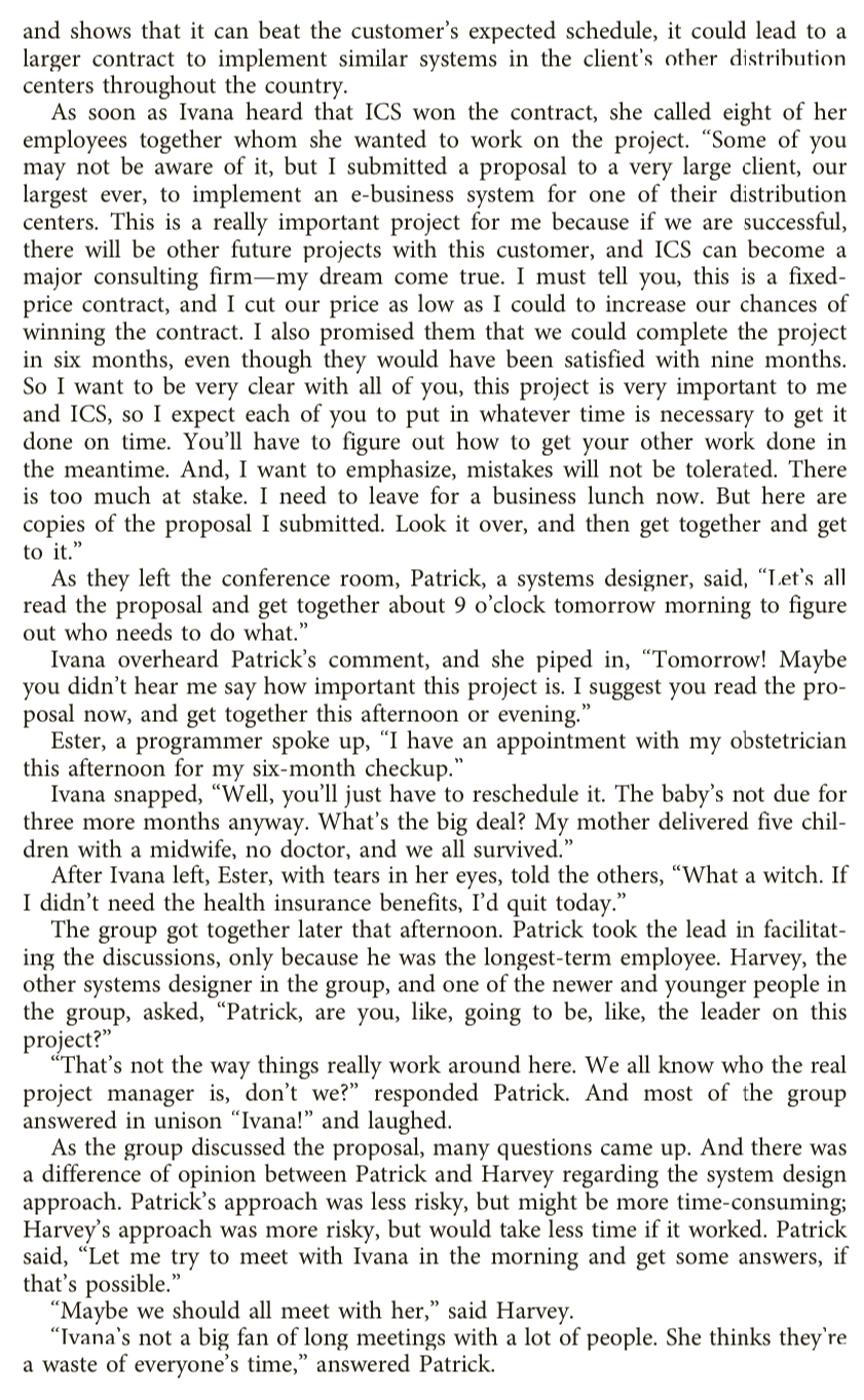 every- thing gured out?\" asked Ivana. \"Actually, we stayed late last night