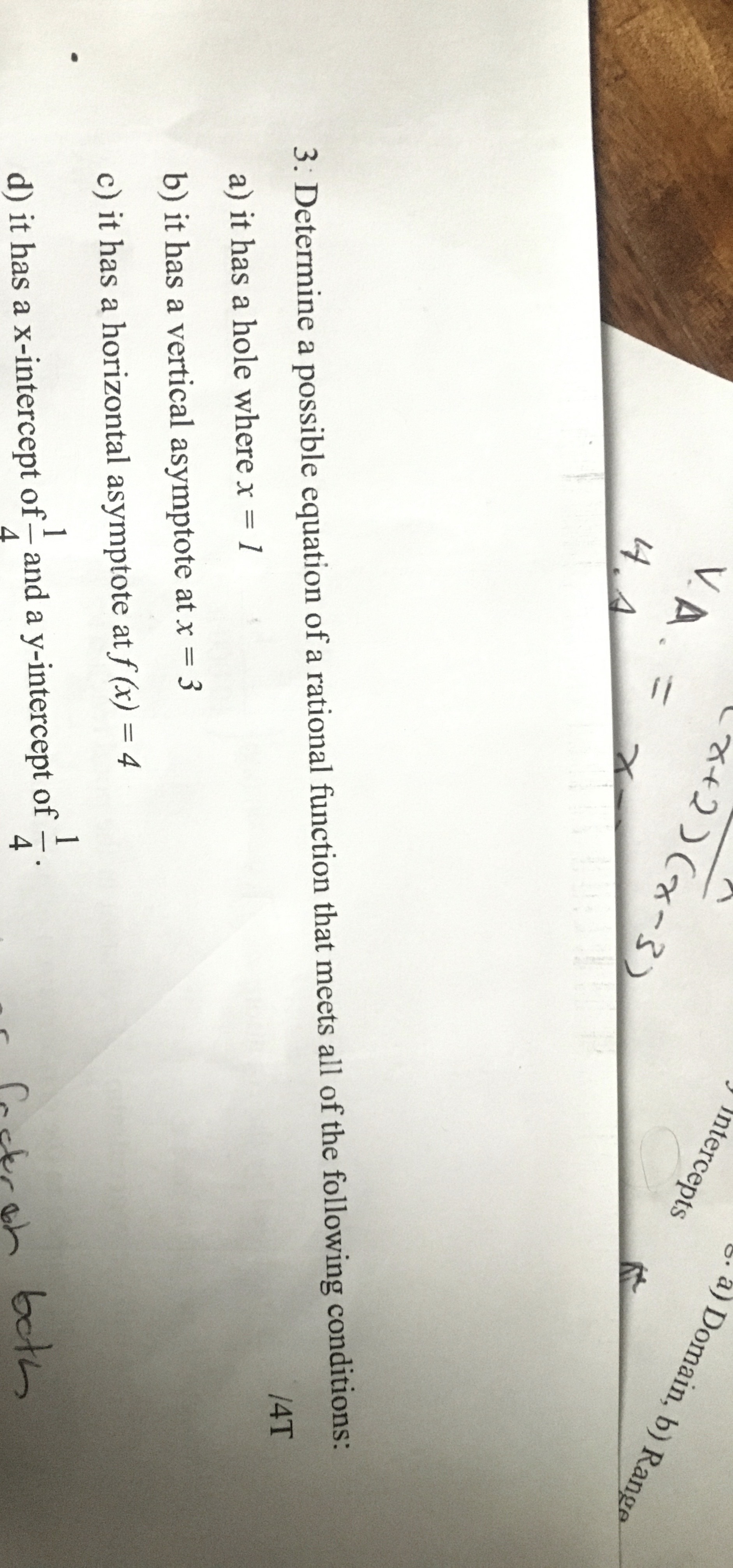 Please help quick! (2 questions) (x1+2 ) ( x - 3) Intercepts