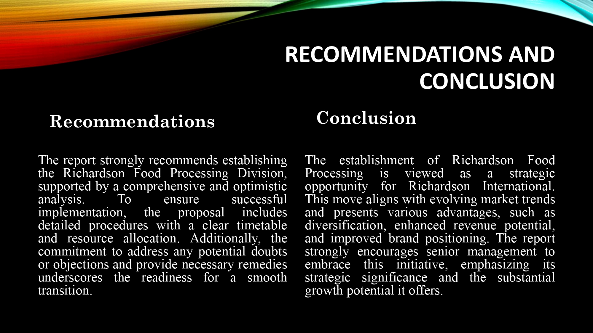 Recently, VP of Business Development Cory Bohatenko has been asked to submit