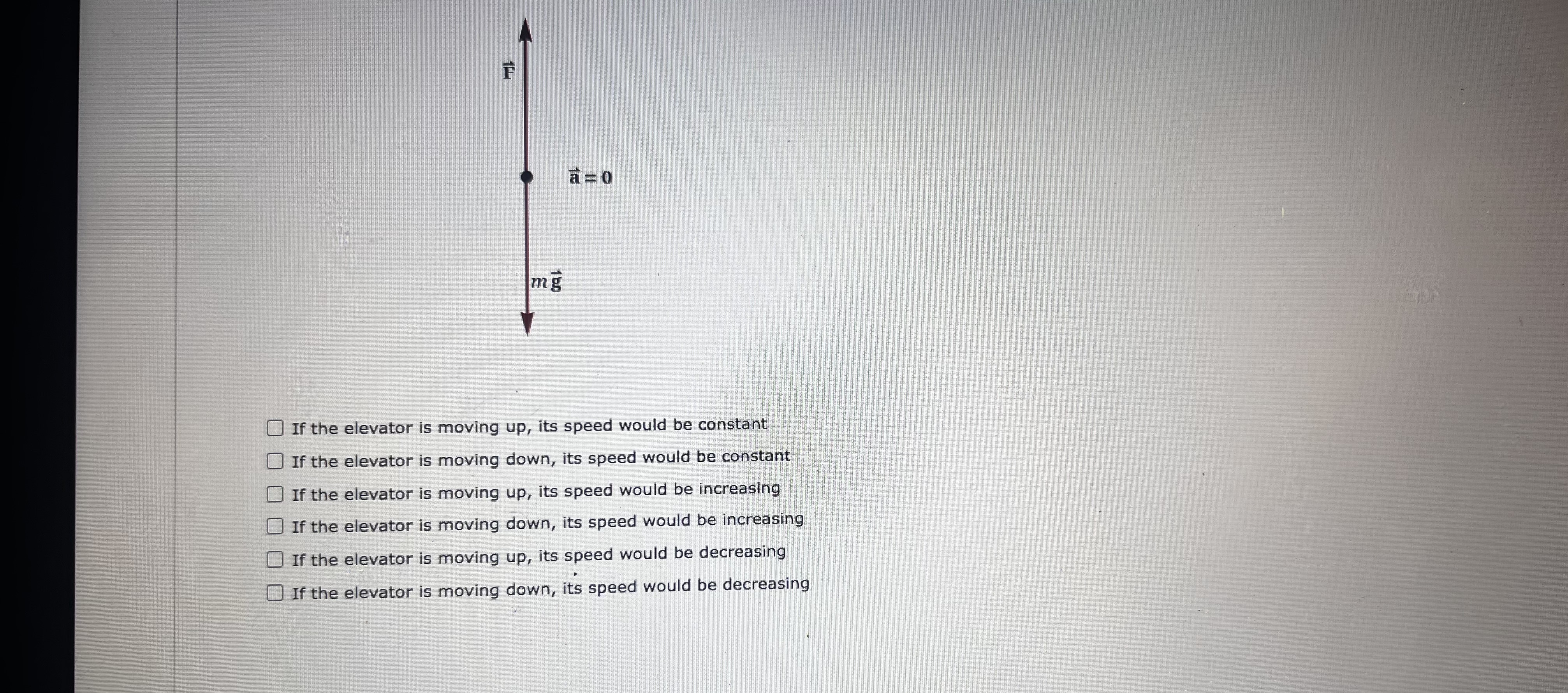 the fertilizer bag? What is the net force acting in the direction