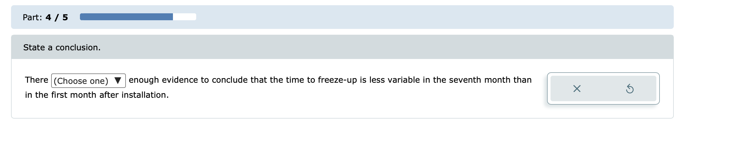 of the operating system ages. She measures the time (in minutes) before