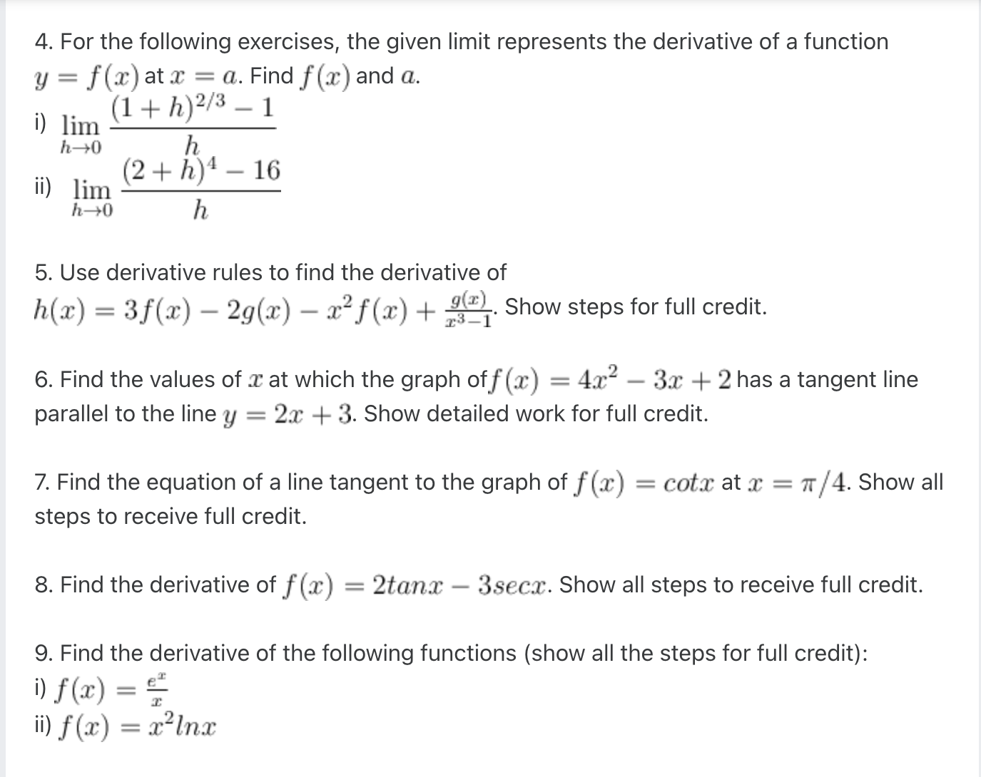 READER thank you.PLEASE DO SHOW ALL THE STEPS FOR ALL THE QUESTIONS.