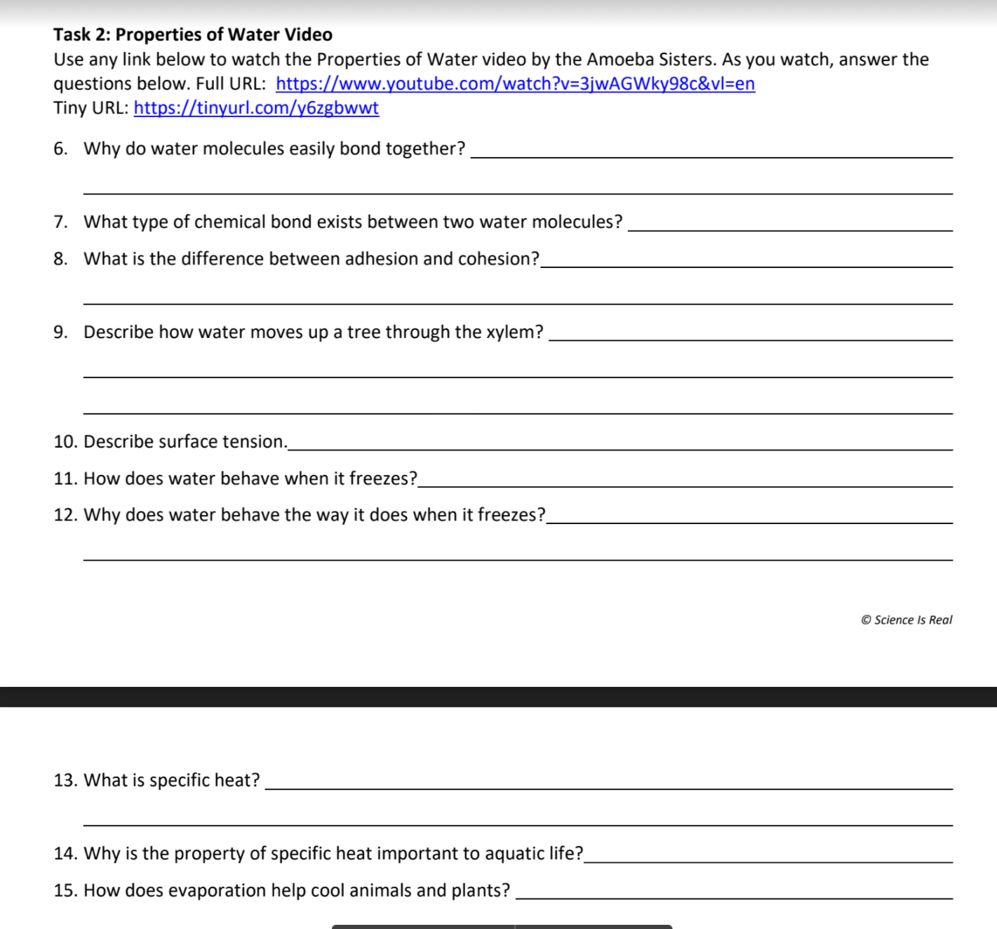 : of" L "3. Use any link below to use the Water