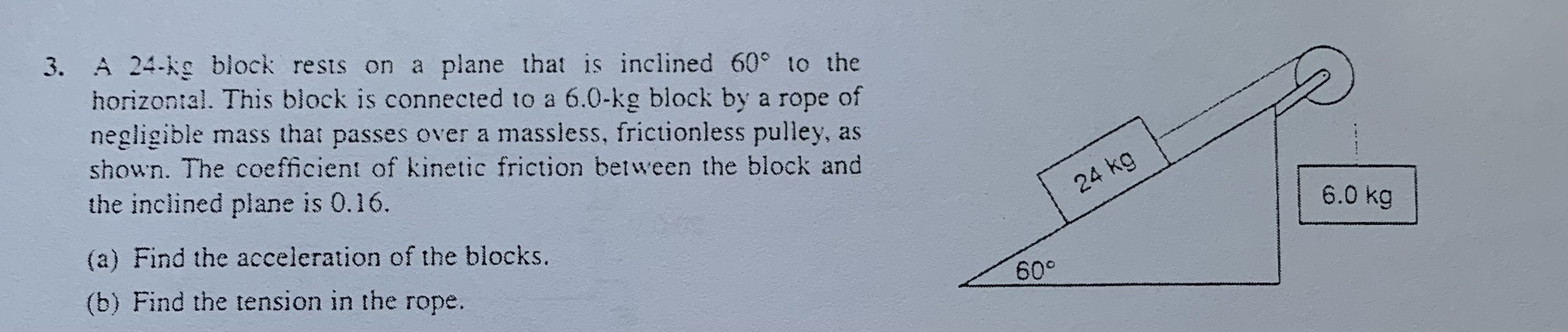Can you please help me answer number 3? 3. A 24-ks block