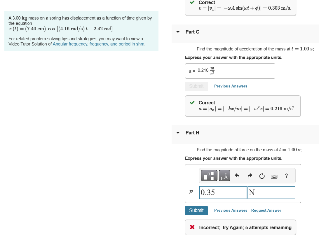 vibrating portion of the string is 0.565 m long and has a