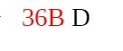 36B D
