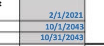 2/1/2021 10 1 204 10/31/2043