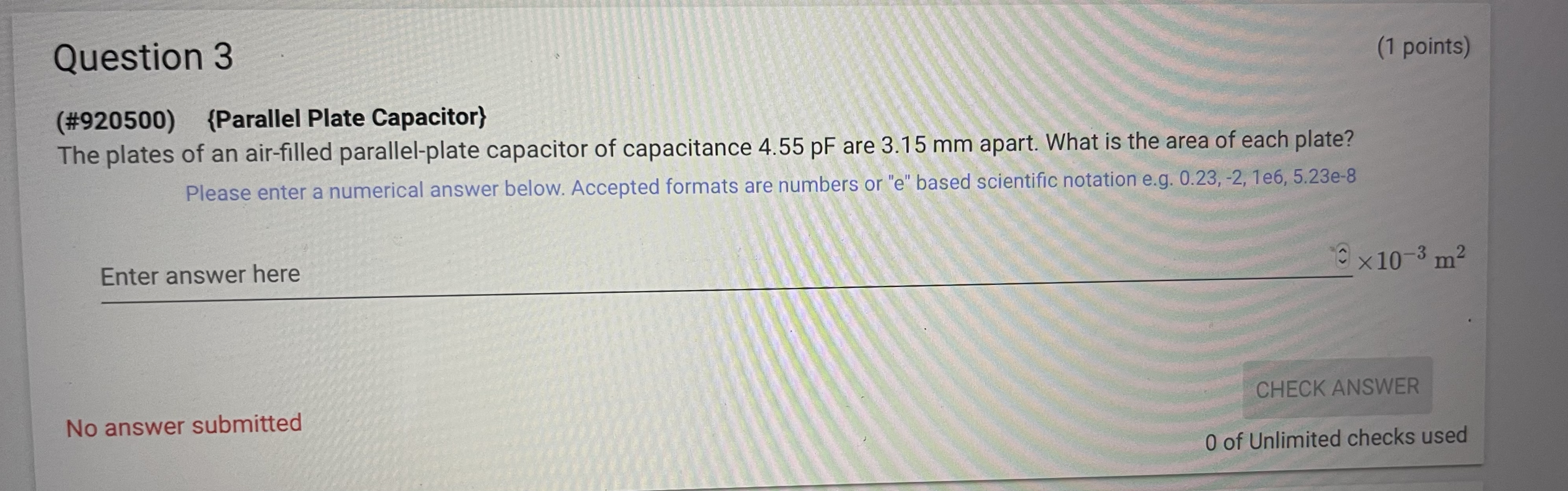 +38.1 nC. The second particle is located at x = +44.0cm and