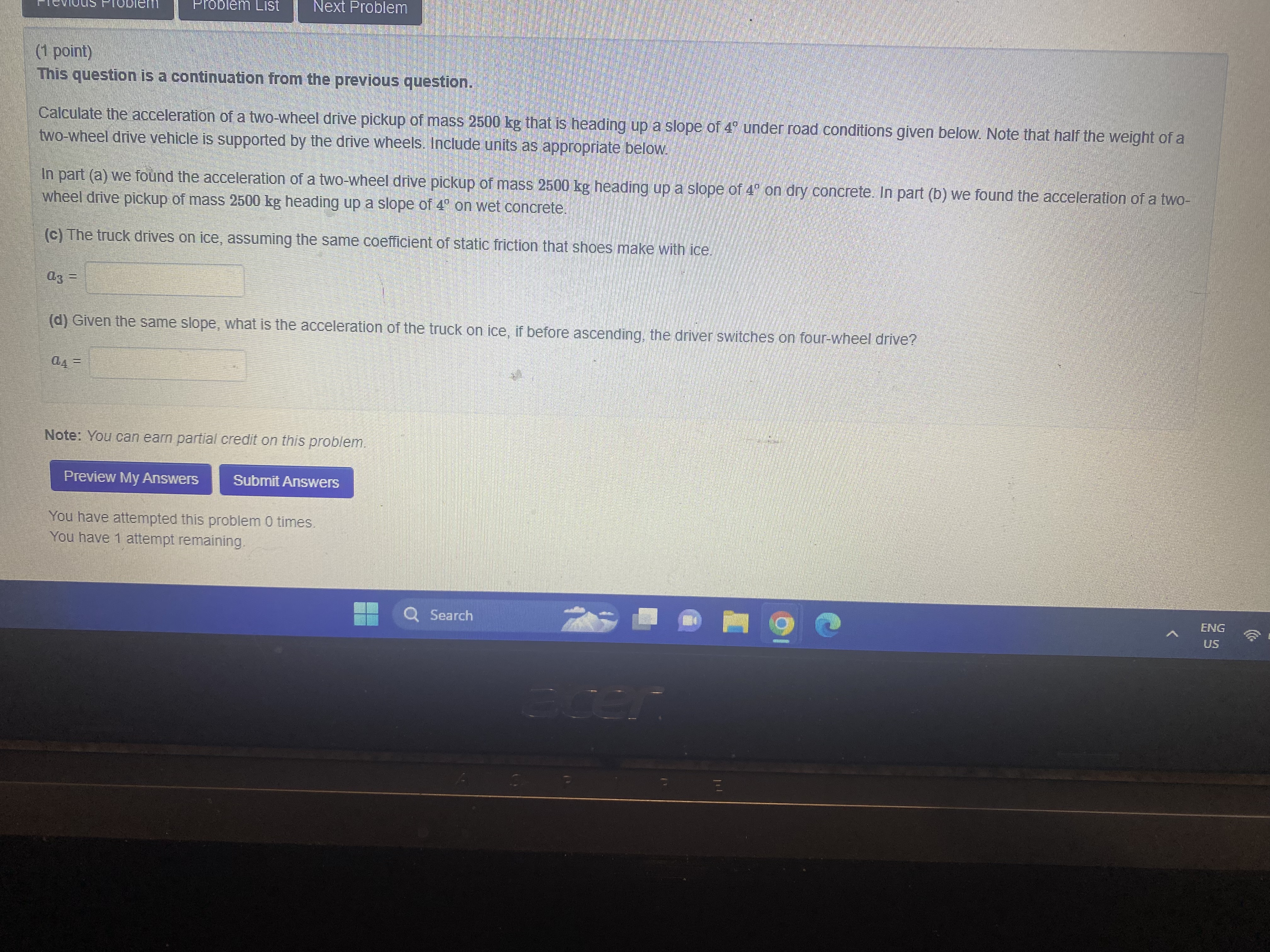 is greater than the coefcient of kinetic friction. siecause the normal force