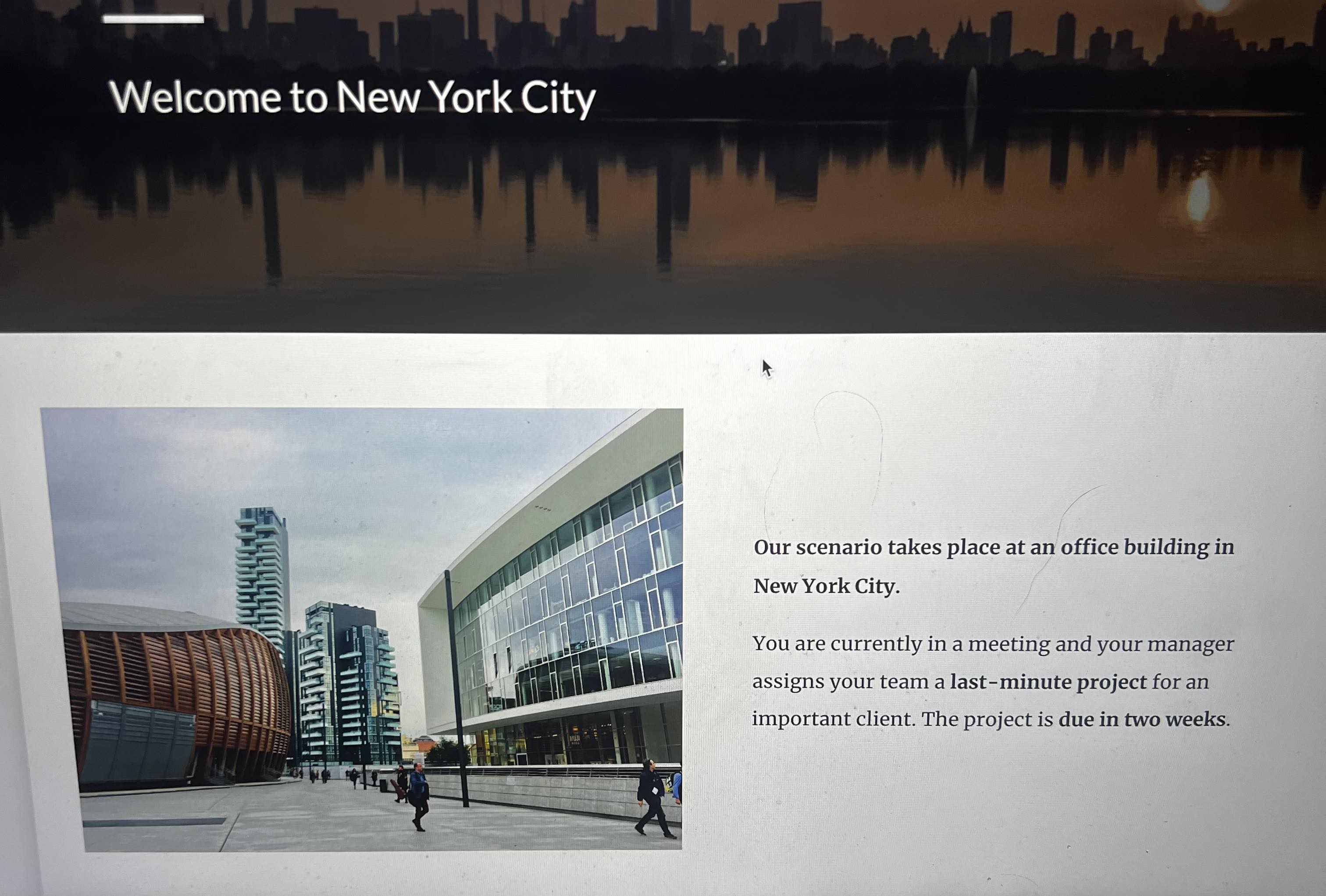 complete the interactive Handling Conflict Like a Pro.Initial Response:After completing the activity,