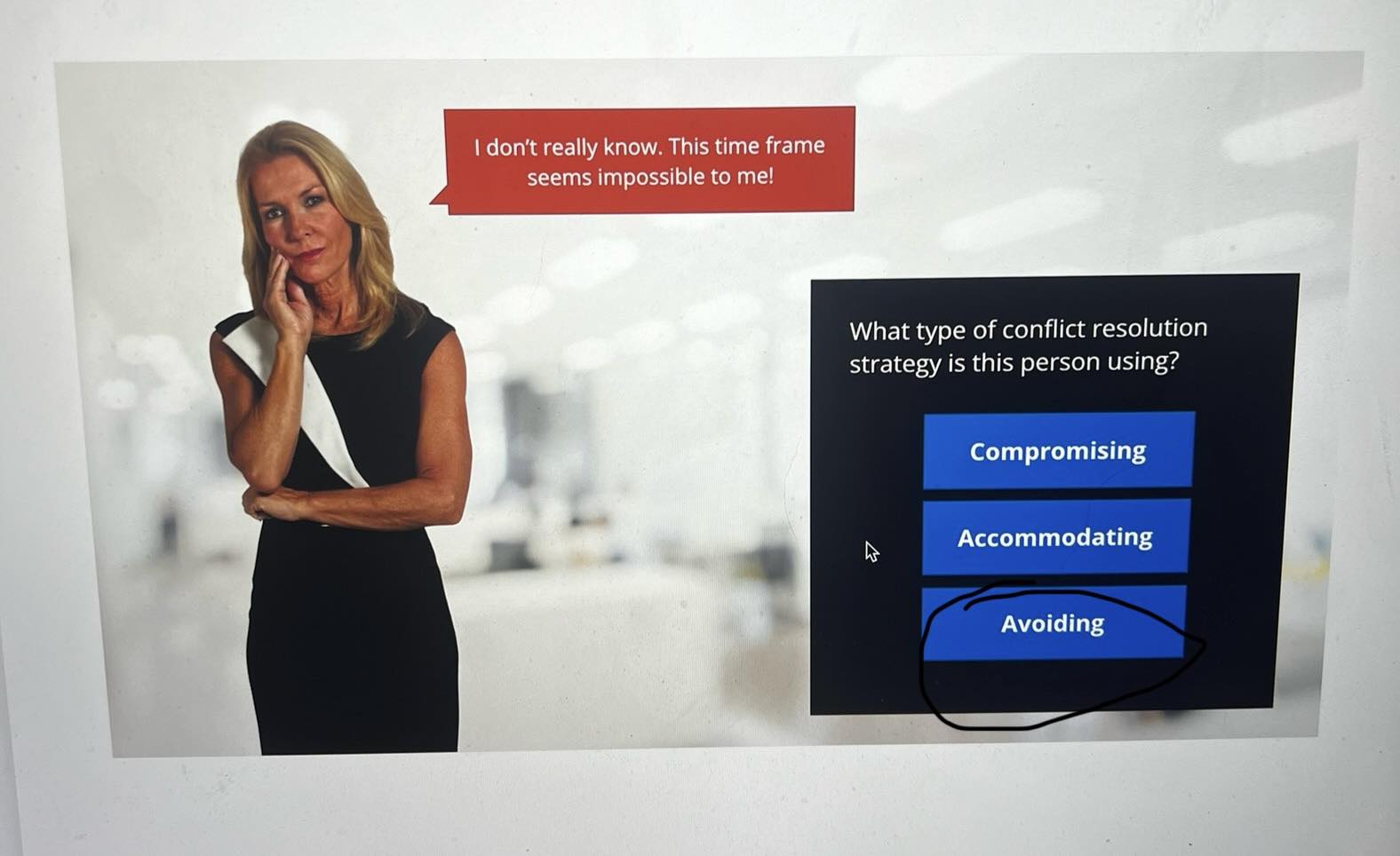 manager assigns your team a lastminute project for an important client. The