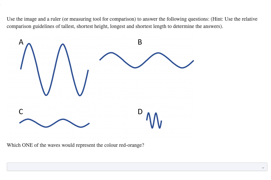 Use the image and a ruler (or measuring tool for comparison}