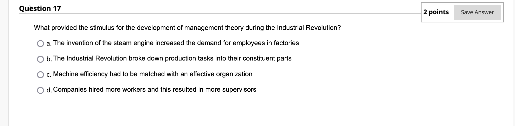 Save Answer Question 10 of 50 Question 11 2 points Save Answer