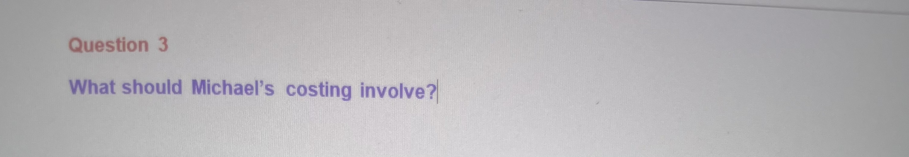 concern identified in Question 1, suggest two (2) strategies to improve these