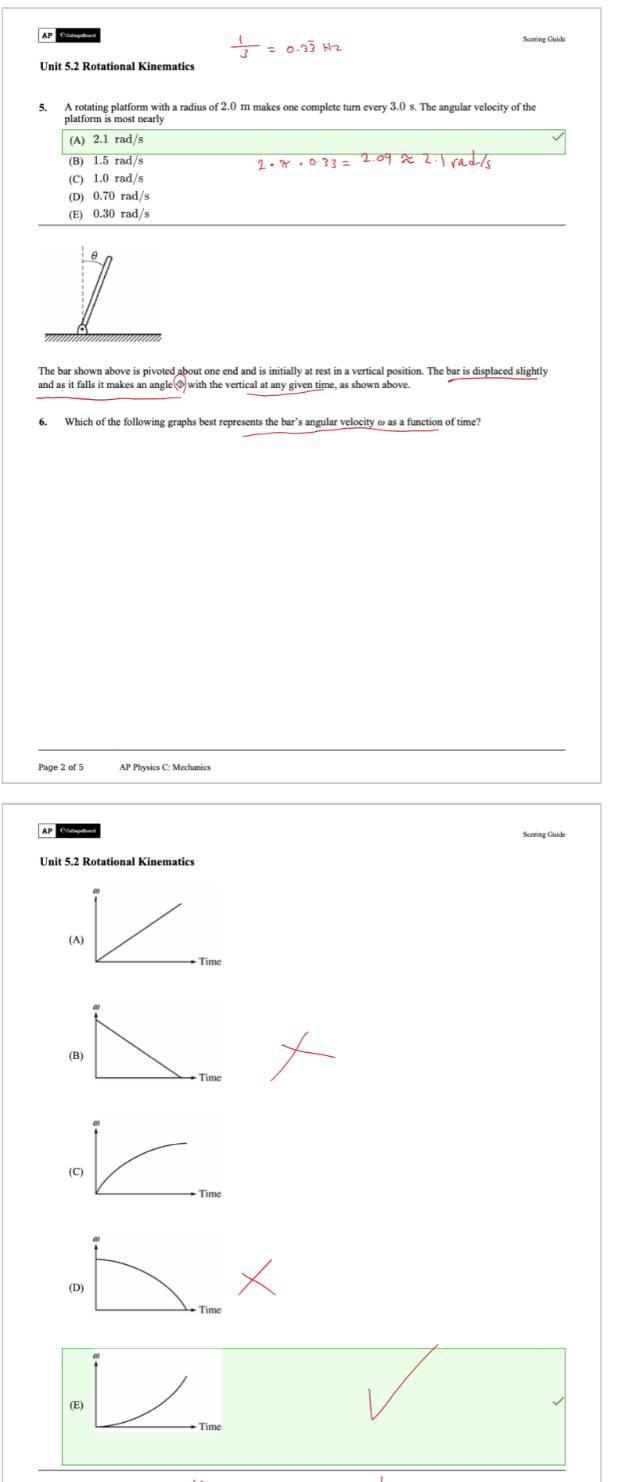 (A) 4 radians (B) 16 radians C) 20 radians 8 = 36