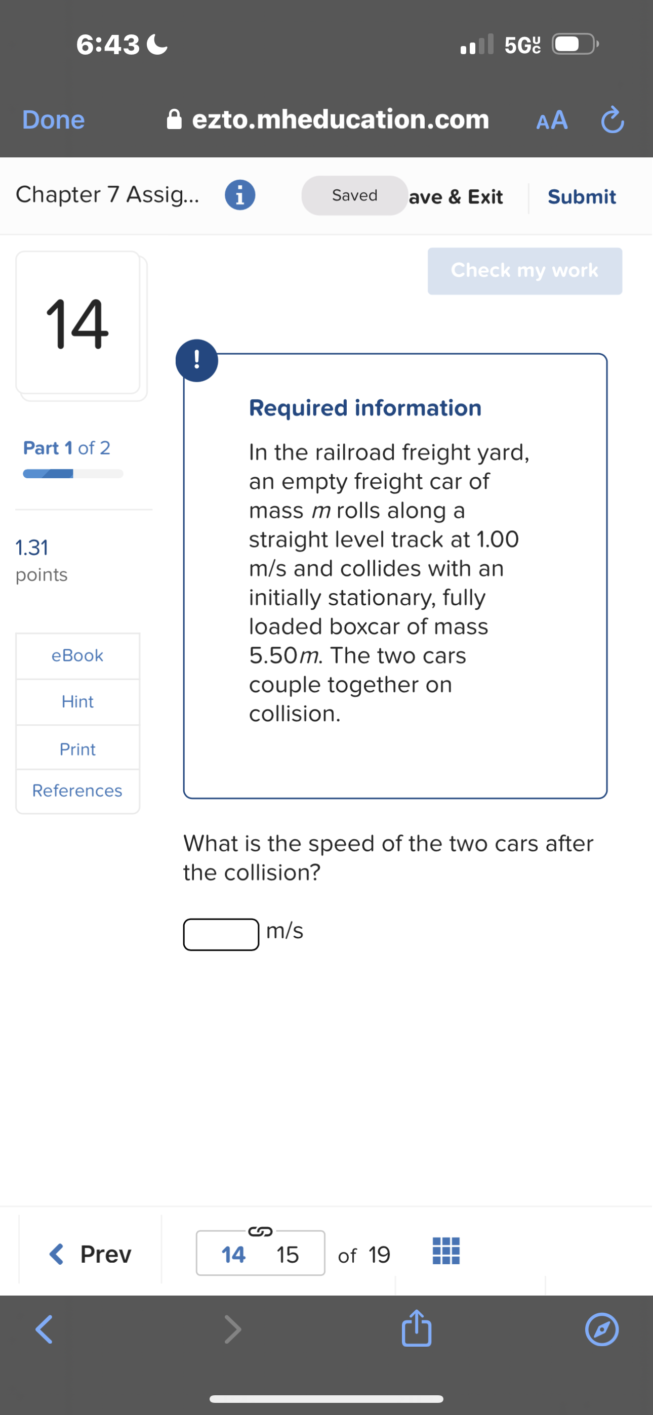 that would exert a significant gravitational force on him. He would like