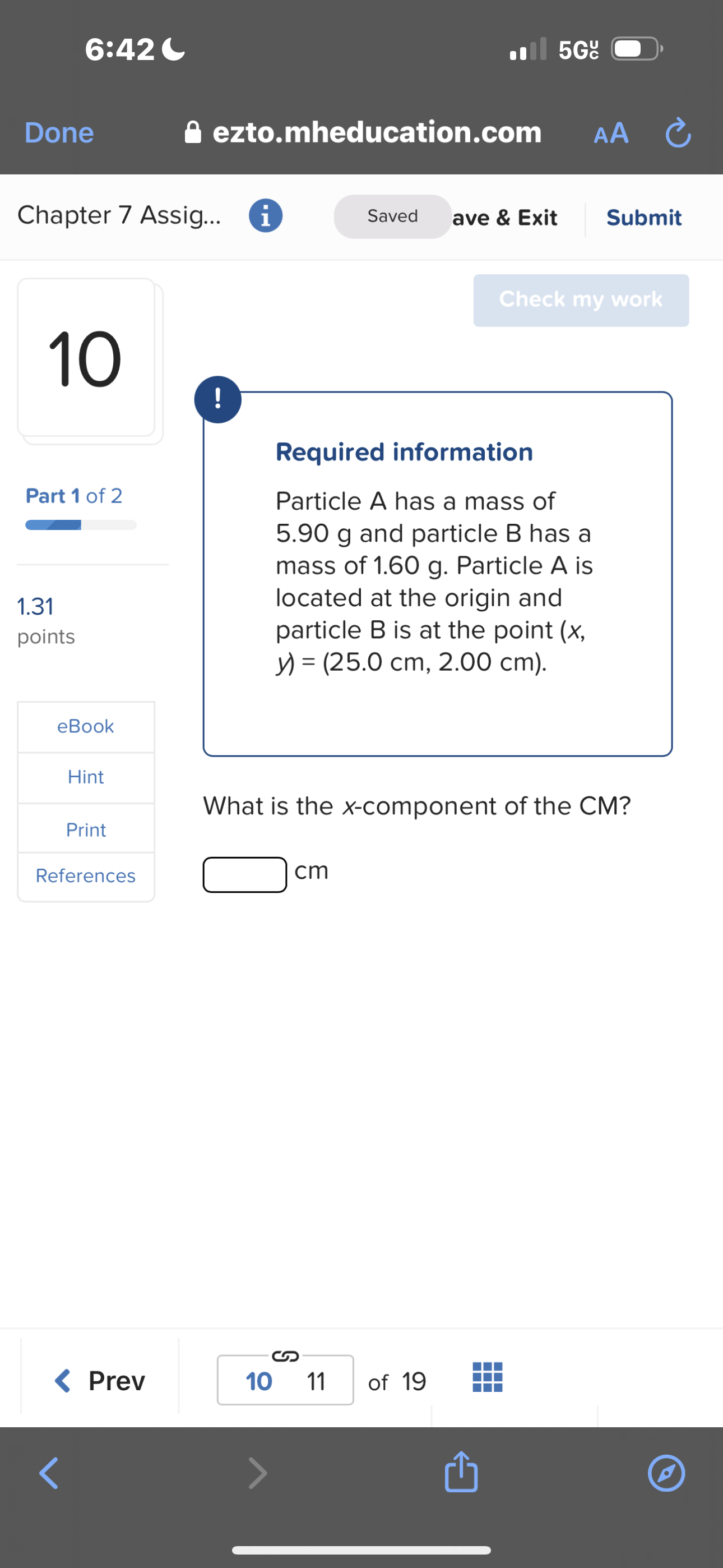 1'31 to move toward his spaceship, but hisjet poms pack is not