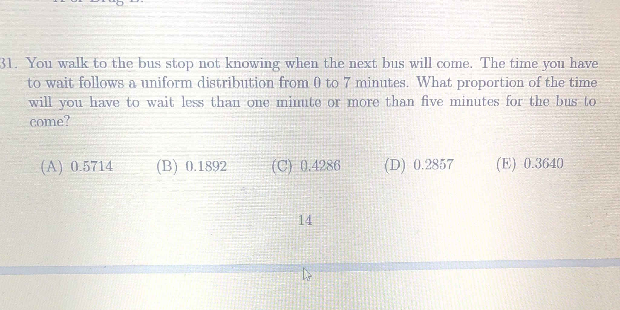 Please explain the steps on how to solve this problem 31. You