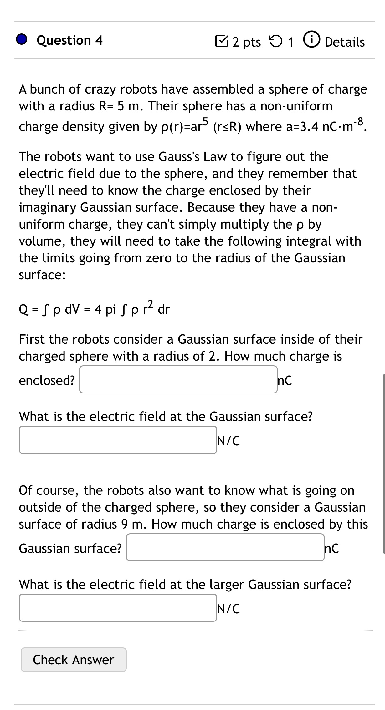  . Question 4 E 2 pts '0 1 6) Details A