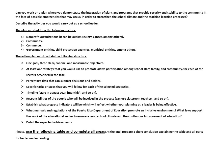  Can you work on a plan where you demonstrate the integration