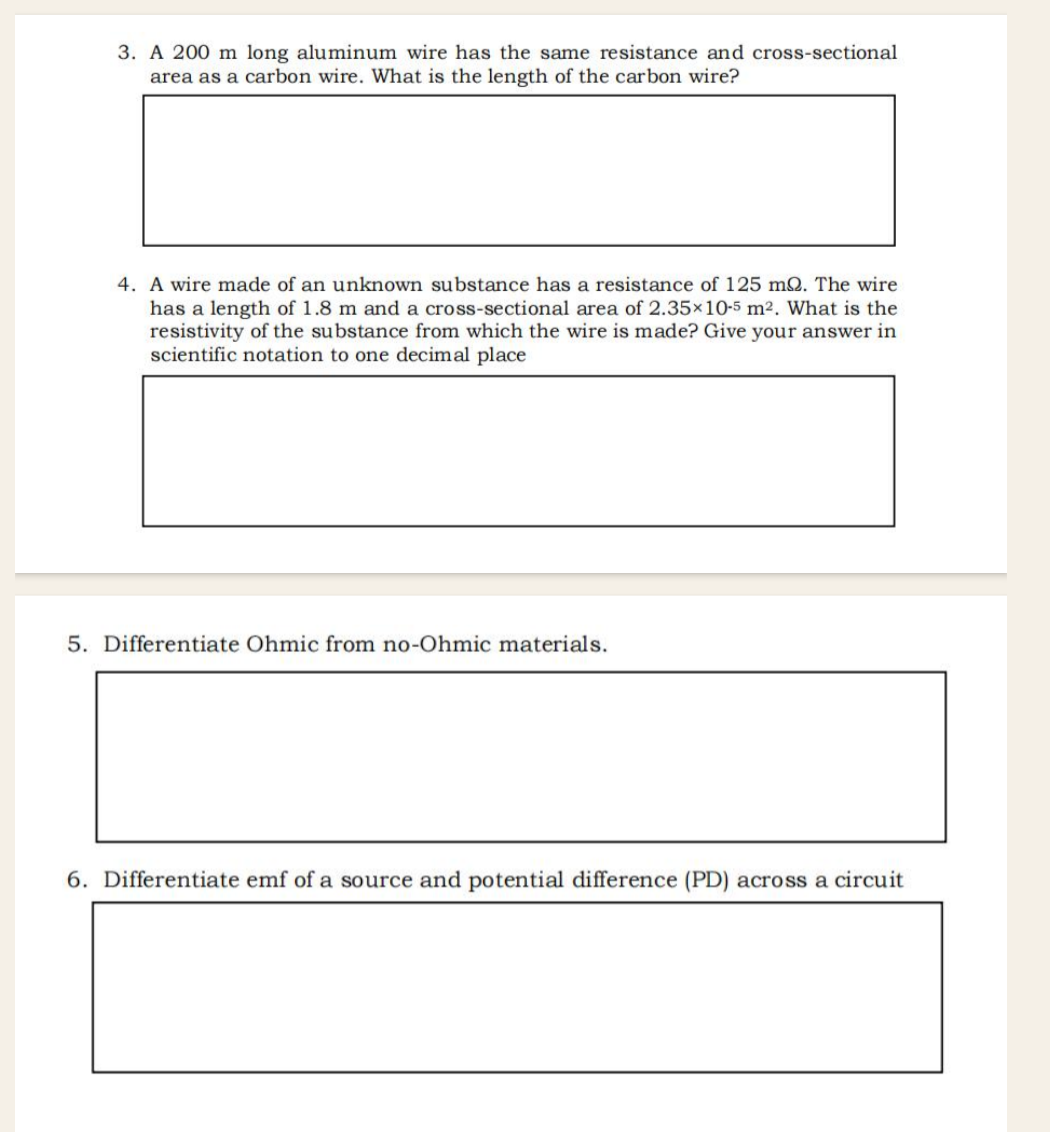 are equal, the current will be greatest in a circuit that has