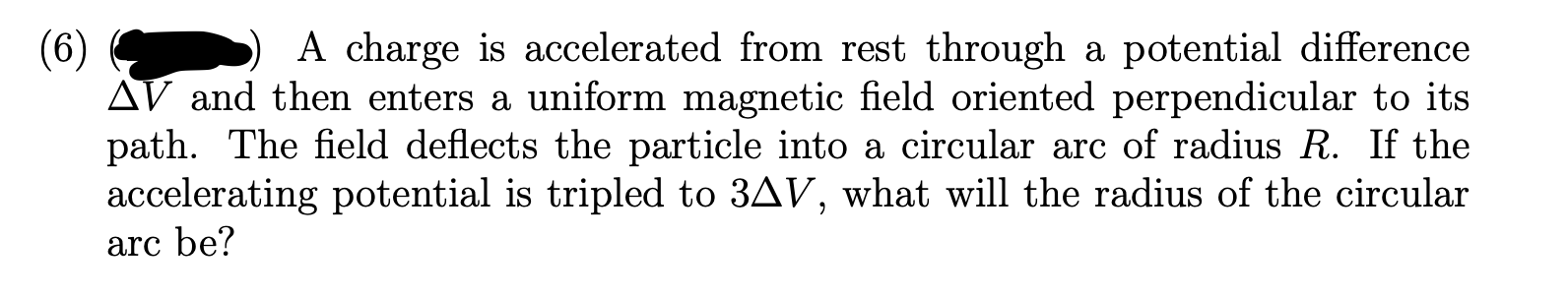 help (5) (_) A metallic sphere of radius 5 cm is charged