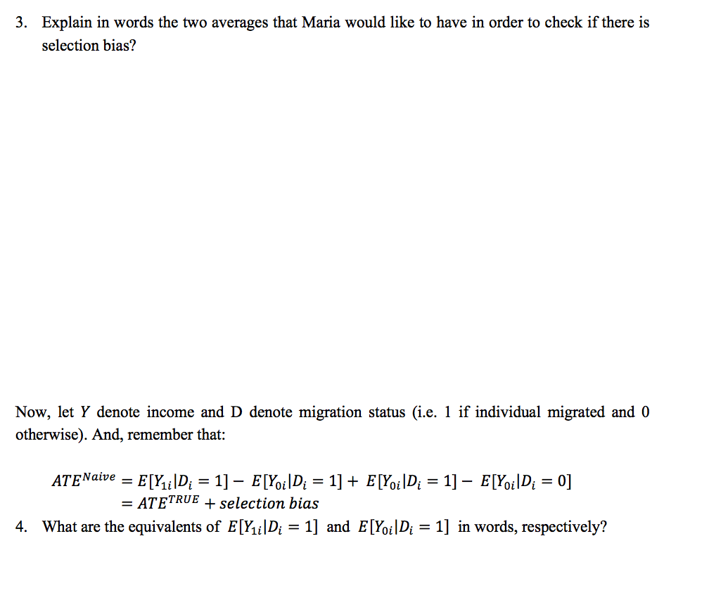 households when they engage in migration. When households lose labor, it may