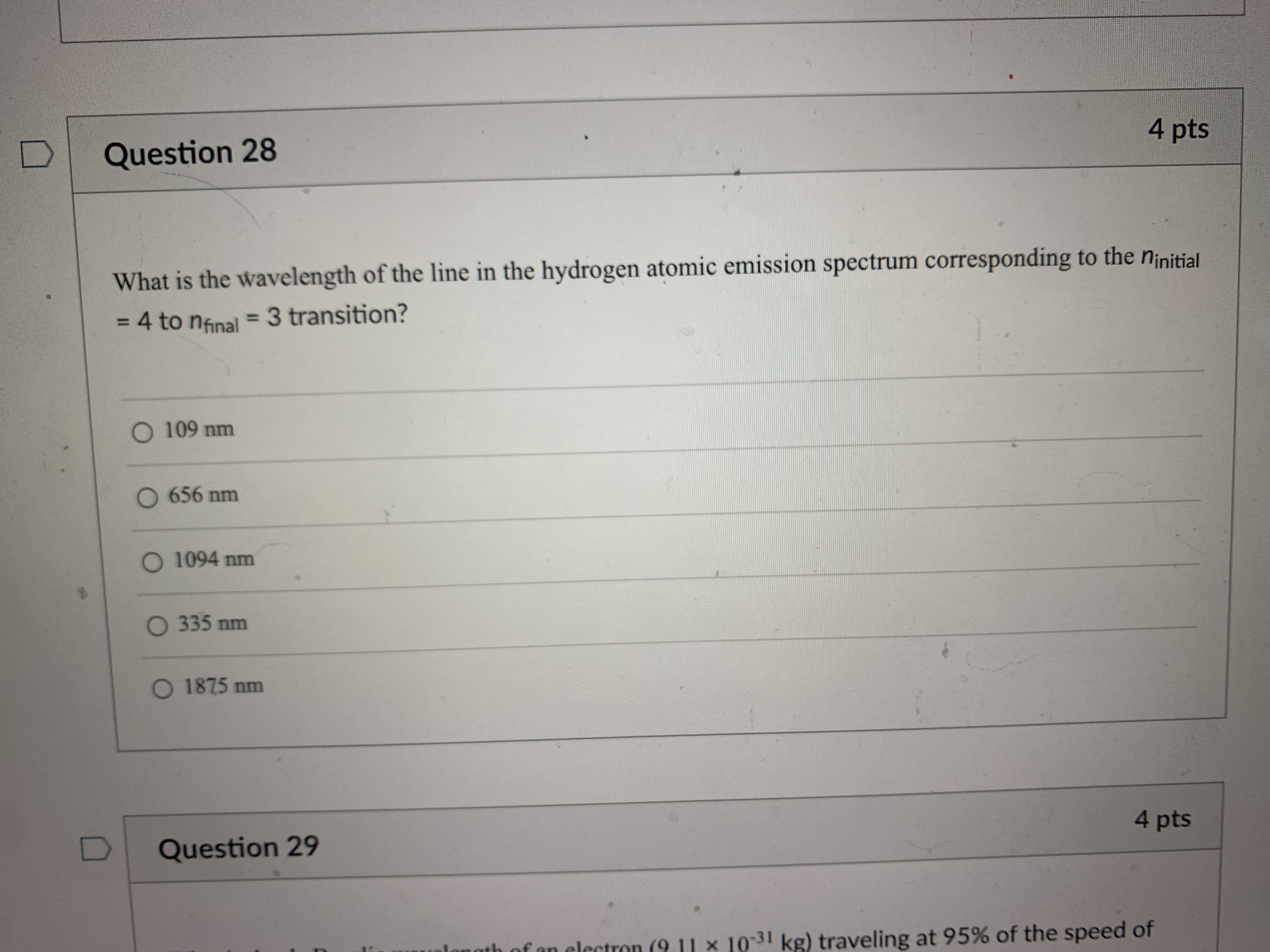 is the frequency (V, in hertz) of the photons emitted by a